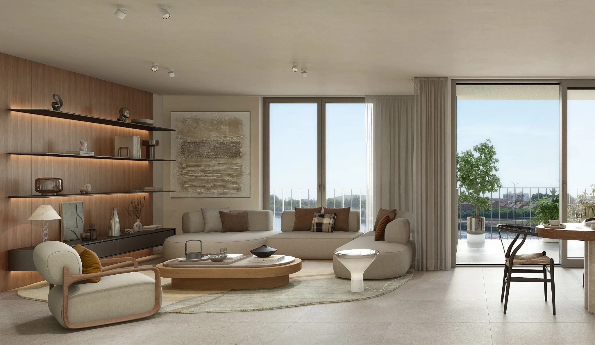 Penthouse detail